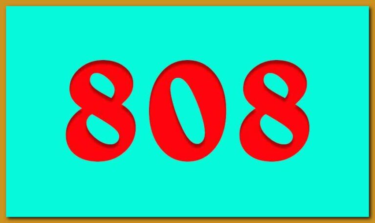 sequenza 808, il significato dei numeri angelici